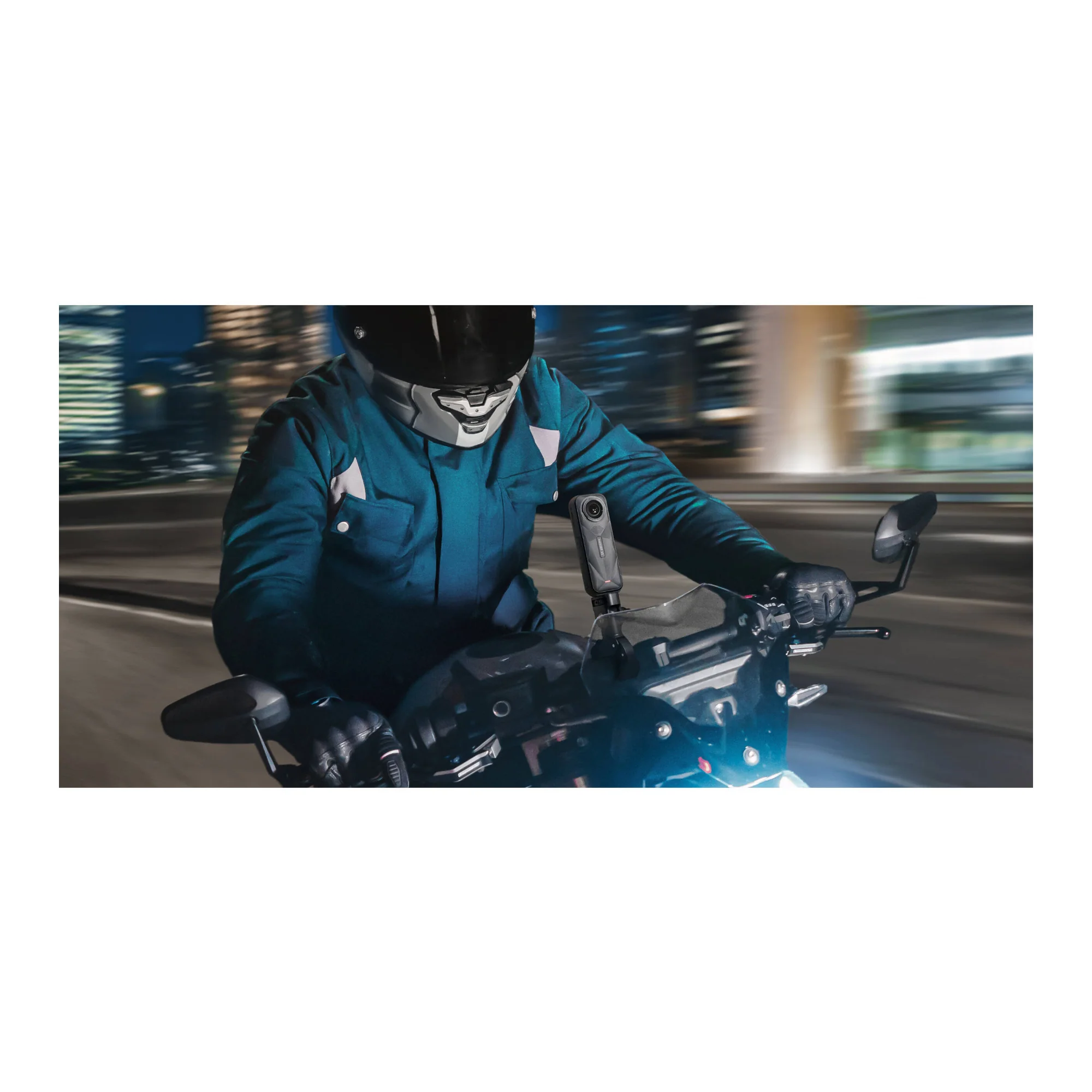 Insta360 X5 360 Action Camera Motorcycle Multiview Bundle (Black) - Image 9