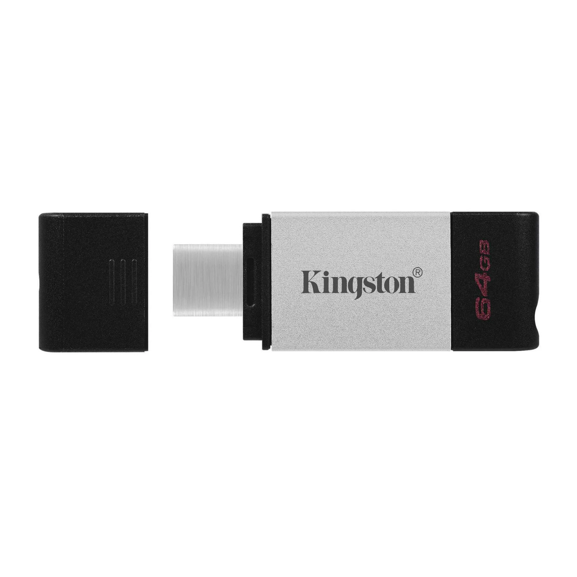 Kingston DataTraveler80 USB 3.2 Gen 1 Type-C Flash Drive, Up to 200MB/s Read (64GB, Metal) - Image 4
