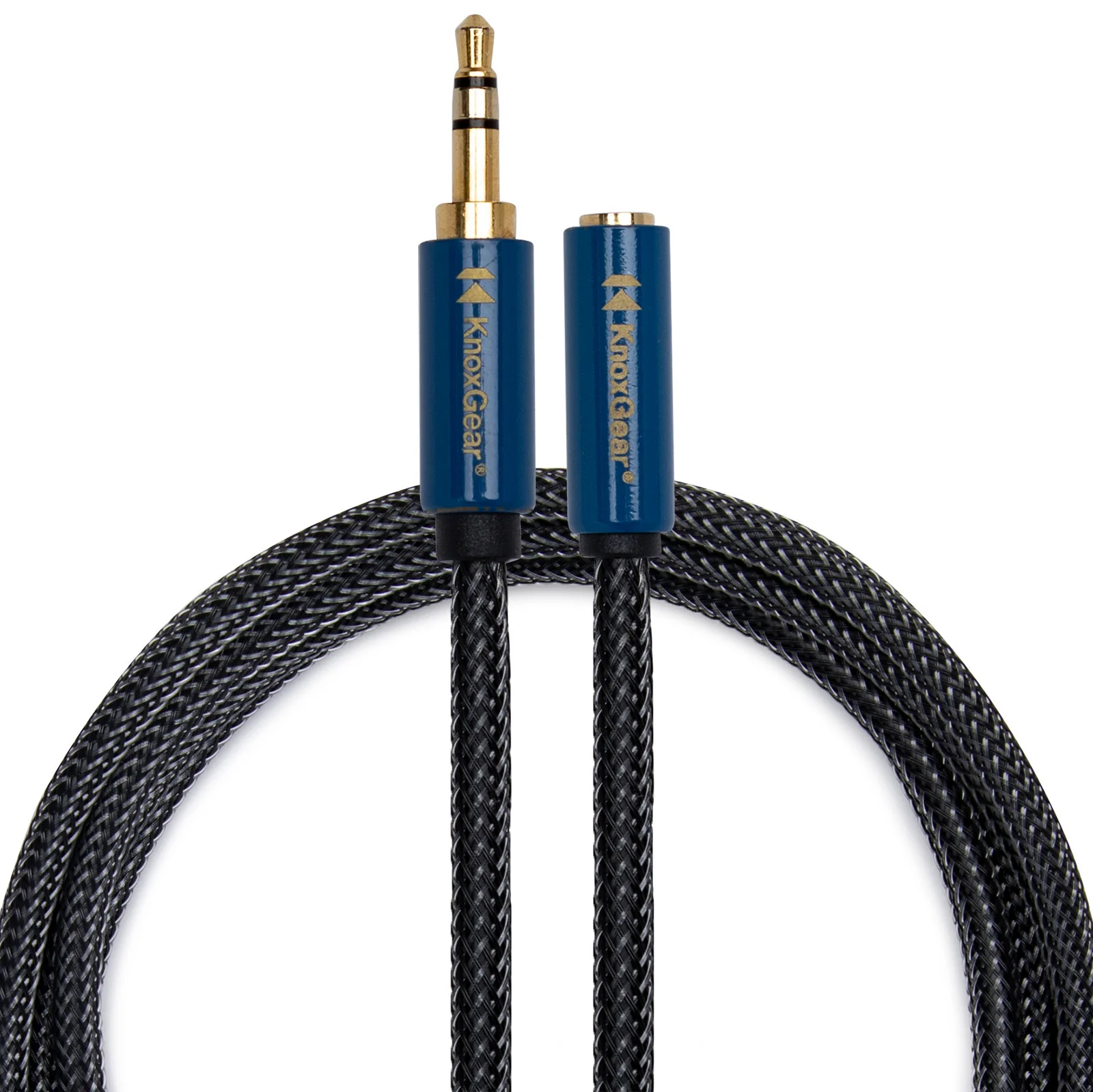 Knox Gear Nylon Braided 3.5mm Male-Female Audio Extension Adapter Cable (6-Feet) - Image 7