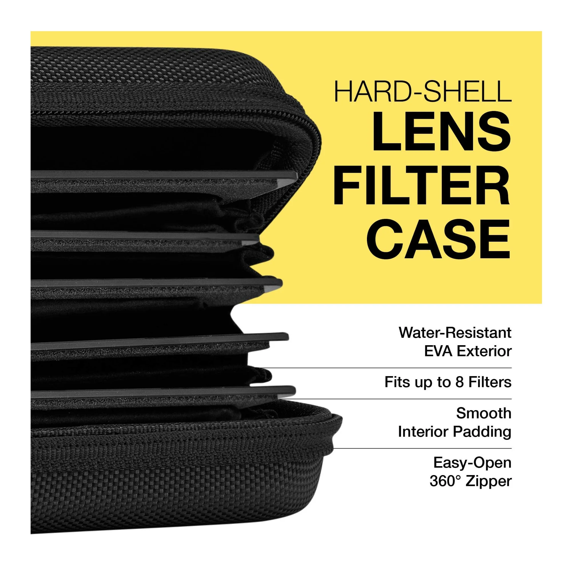 Koah Hard-Shell Filter Case (Fits 8 Filters up to 95mm) - Image 4