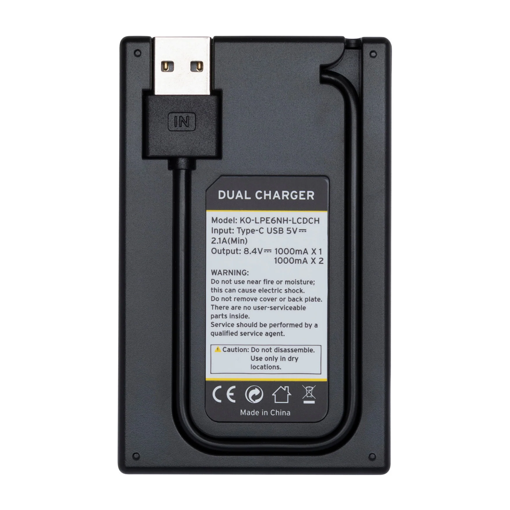 Koah Rechargeable 2250mAh Replacement Batteries for Canon LP-E6NH (2-Pack) and Dual LCD Charger - Image 13