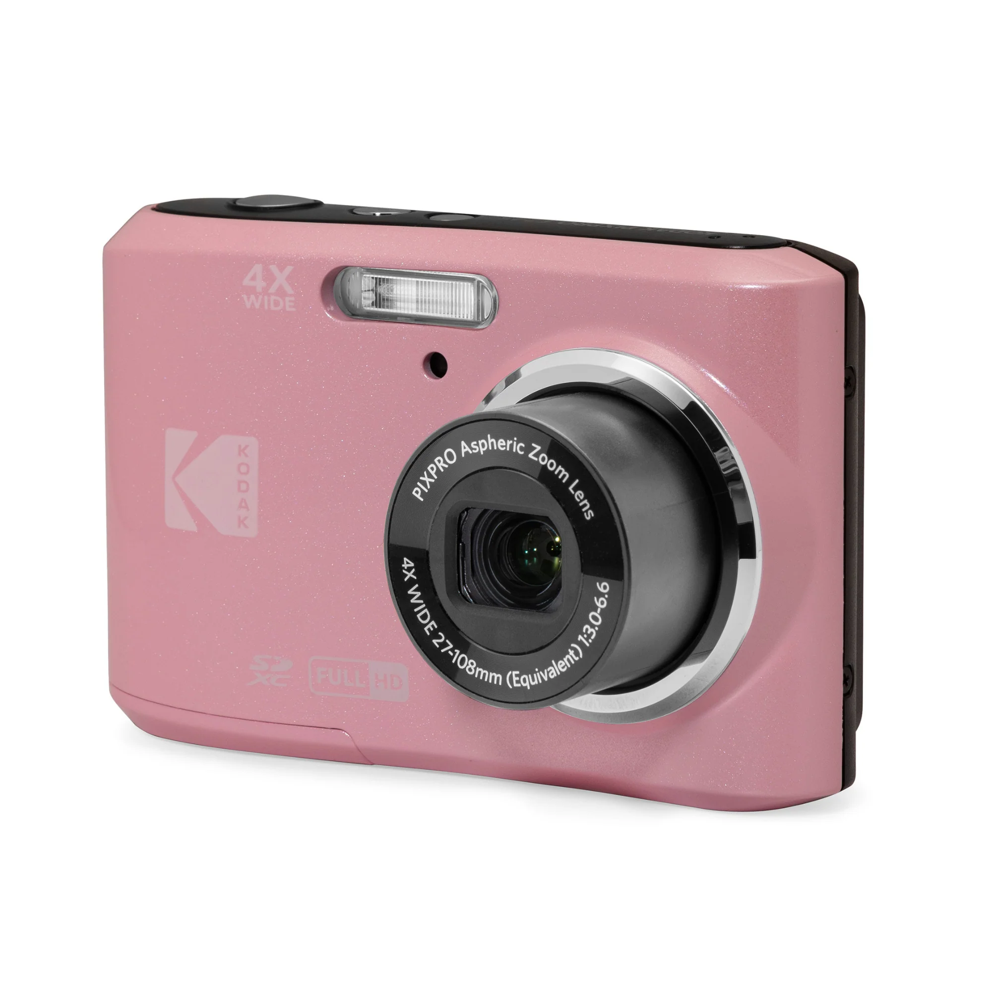 Kodak PixPro FZ45 Friendly Zoom 16MP 1080p Full HD Digital Camera (Pastel Pink) - Image 3