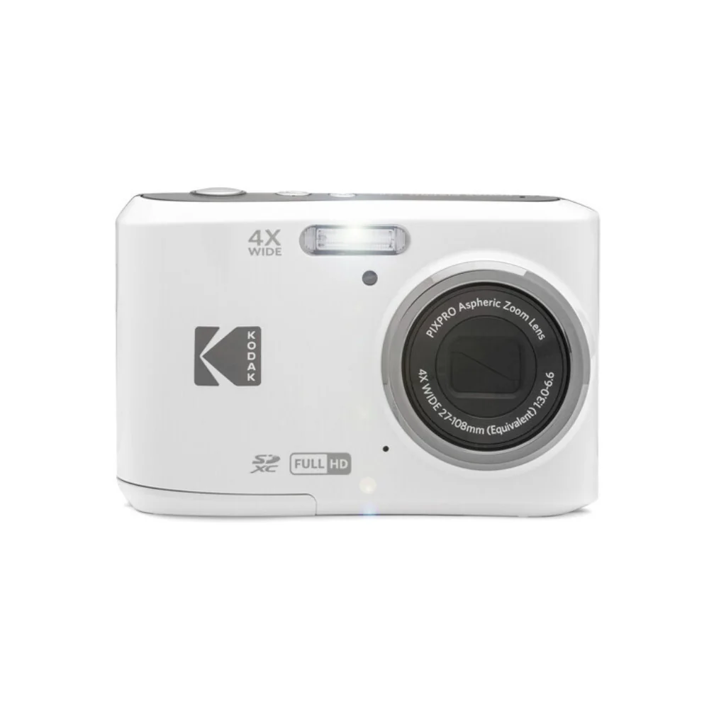 Kodak PIXPRO FZ45 Friendly Zoom Digital Camera (White) with Deluxe Accessory Bundle - Image 7
