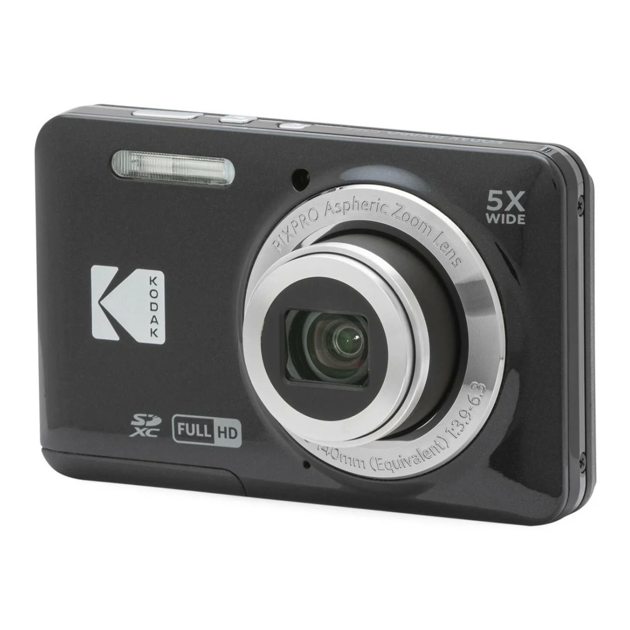 Kodak PIXPRO Friendly Zoom FZ55 Digital Camera (Black) - Image 3