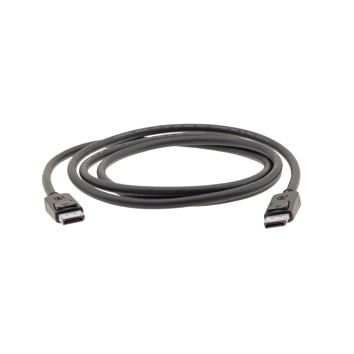 Kramer 10ft DisplayPort 1.2 Cable 4K 60Hz with Latches