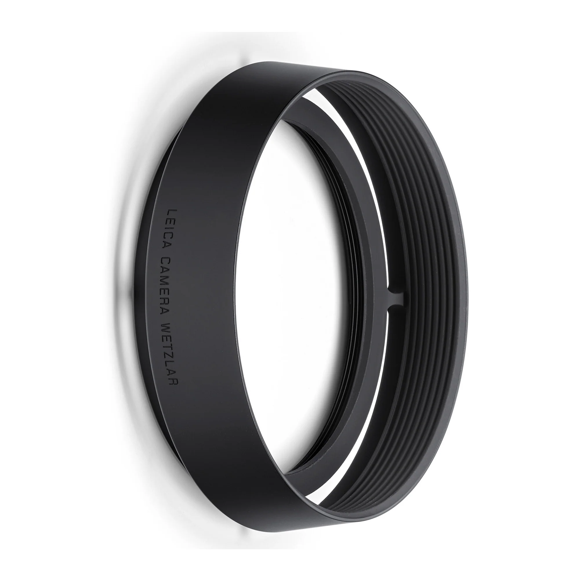 Leica Retro Look Round Aluminum Made Flexible and Versatile Lens Hood (Black) - Image 3