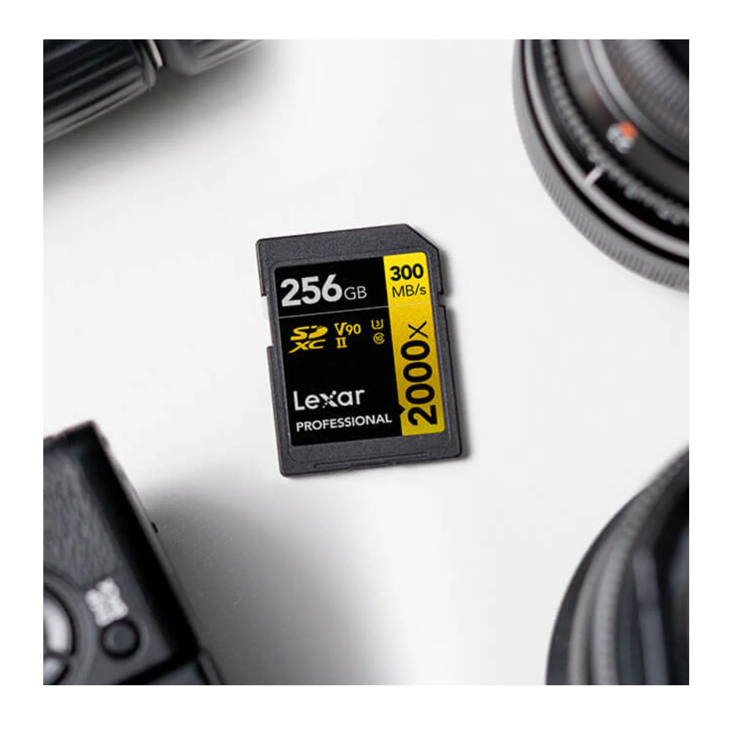 Lexar Professional 256GB 2000x UHS-II SDXC Memory Card - Image 2