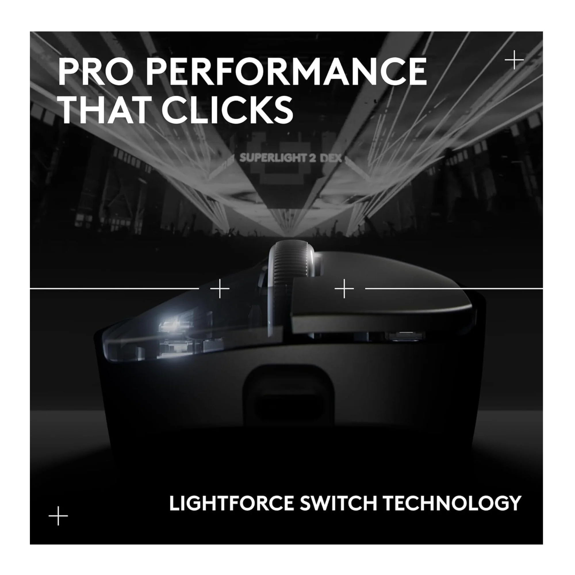 Logitech G PRO X SUPERLIGHT 2 DEX LIGHTSPEED Wireless Gaming Mouse - Image 7