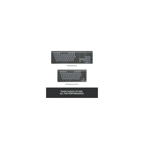 Logitech MX Mechanical Mini Linear Keyboard - Graphite - Image 8