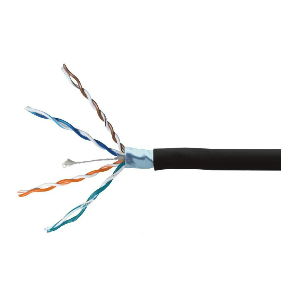 Lorex 100-Feet CAT6 Waterproof, Fire-Resistant, and UV Treated Outdoor Extension Cable (Black) - Image 5