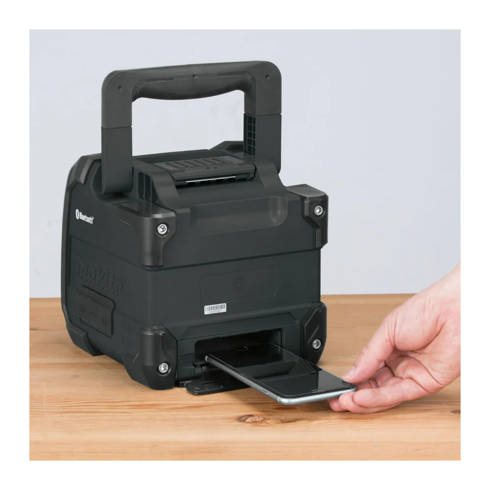 Makita XRM08B 18V LXT or 12V Max CXT Li Ion Cordless Bluetooth Job Site Speaker - Image 4
