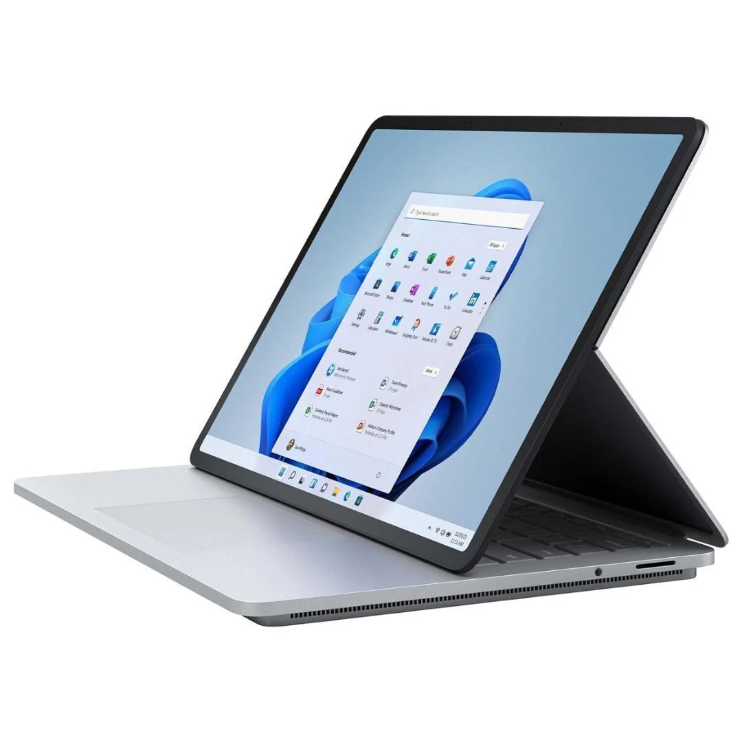Microsoft Surface Laptop Studio, 14.4" Touch, Intel Core i5-11300H, 16GB RAM, 512GB SSD (Platinum) (Certified Refurbished) - Image 5
