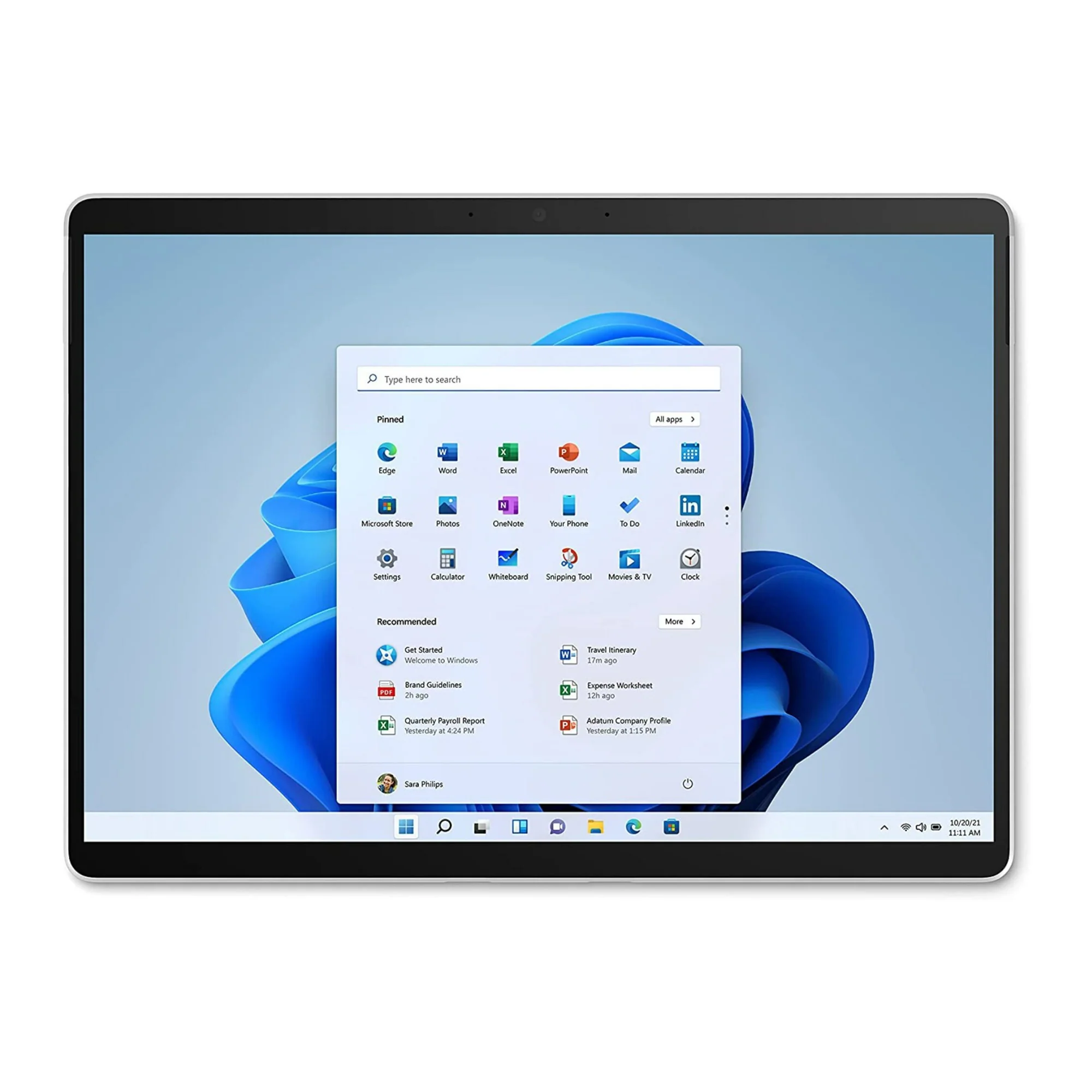 Microsoft Surface Pro X 13-Inch 2880x1920 Resolution Touchscreen Microsoft SQ1 8GB 256GB SSD Tablet