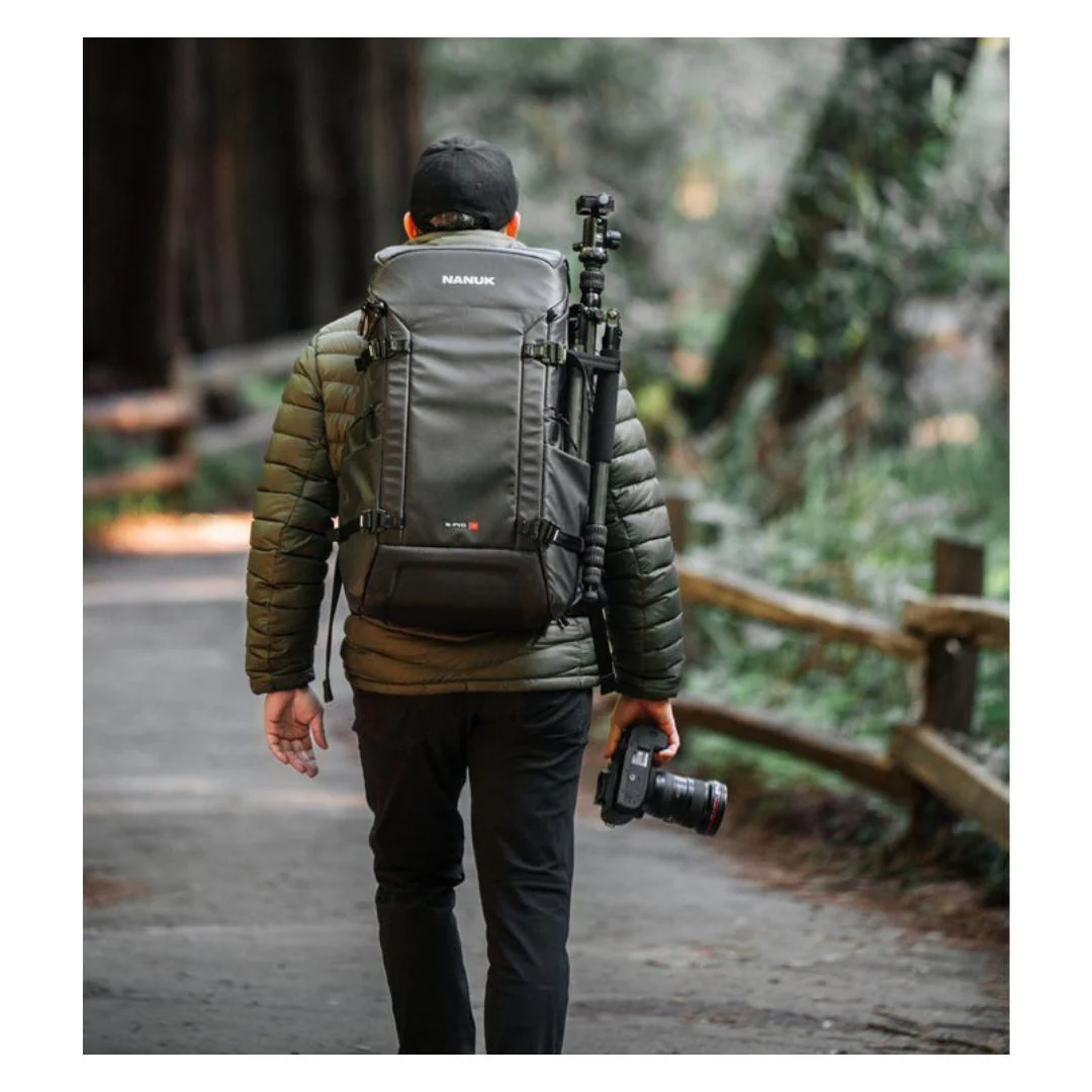 Nanuk N-PVD 35L Backpack with Double-Layered Foam Body for Cameras, Drones, and Accessories (Black) - Image 6