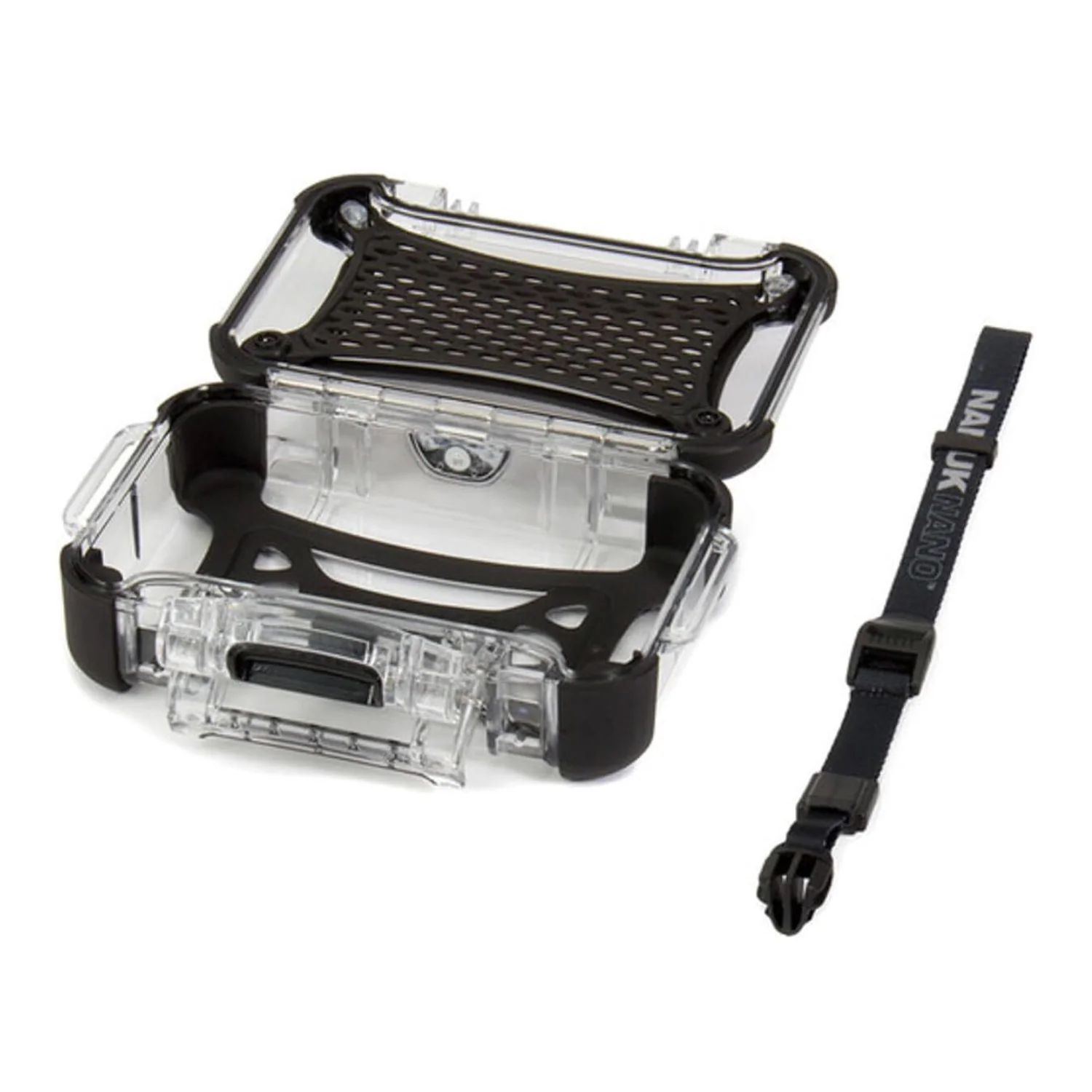 NANUK 320 Nano Series Waterproof Hard Case (Medium, Clear) - Image 3