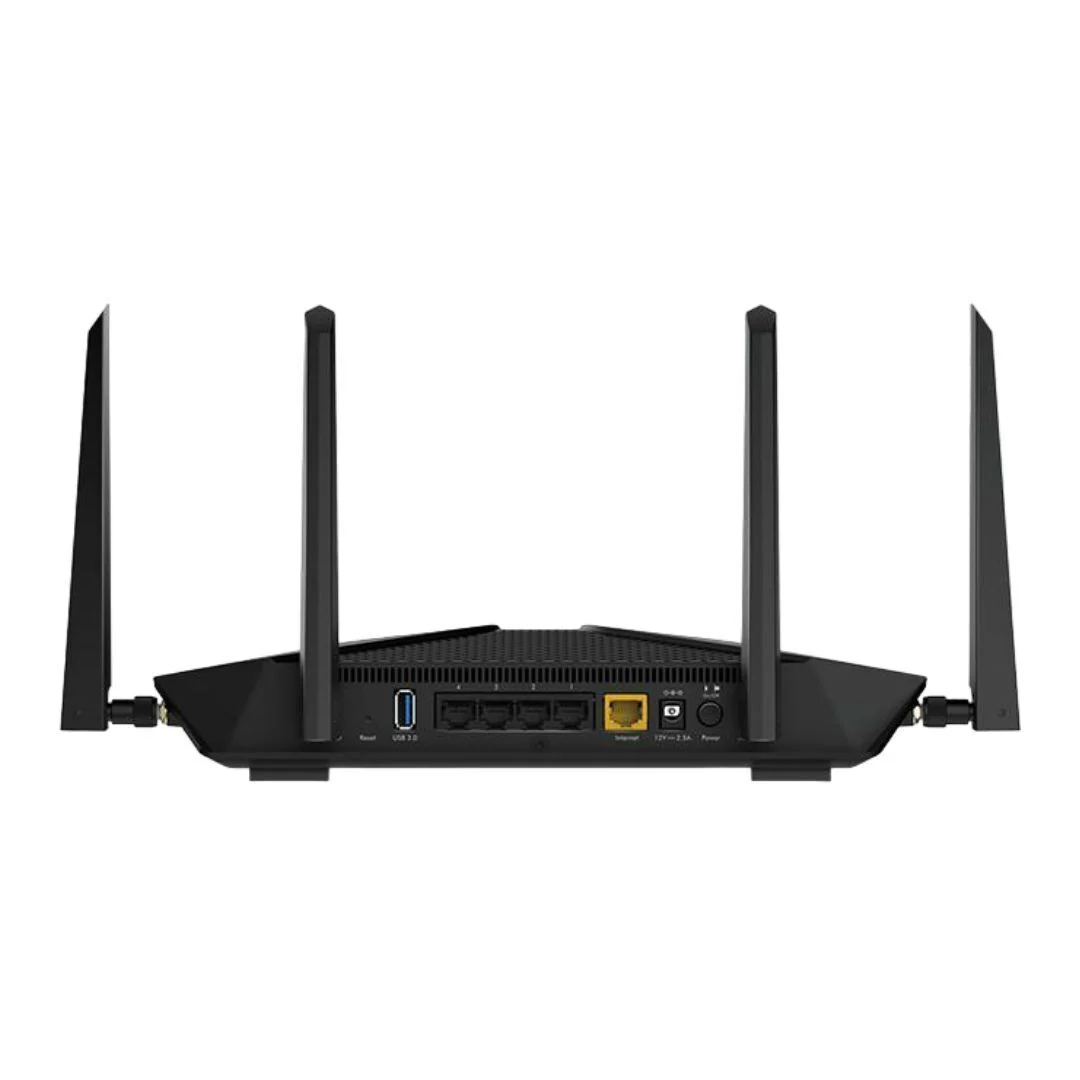 NETGEAR Nighthawk AX2400 Wi-Fi 6 Router, 5-Stream Dual-Band, NETGEAR Armor (Black) (Certified Refurbished) - Image 2
