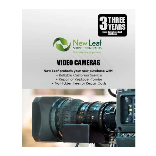 New Leaf 3-Year Video Cameras Service Plan for Products Retailing under $5000