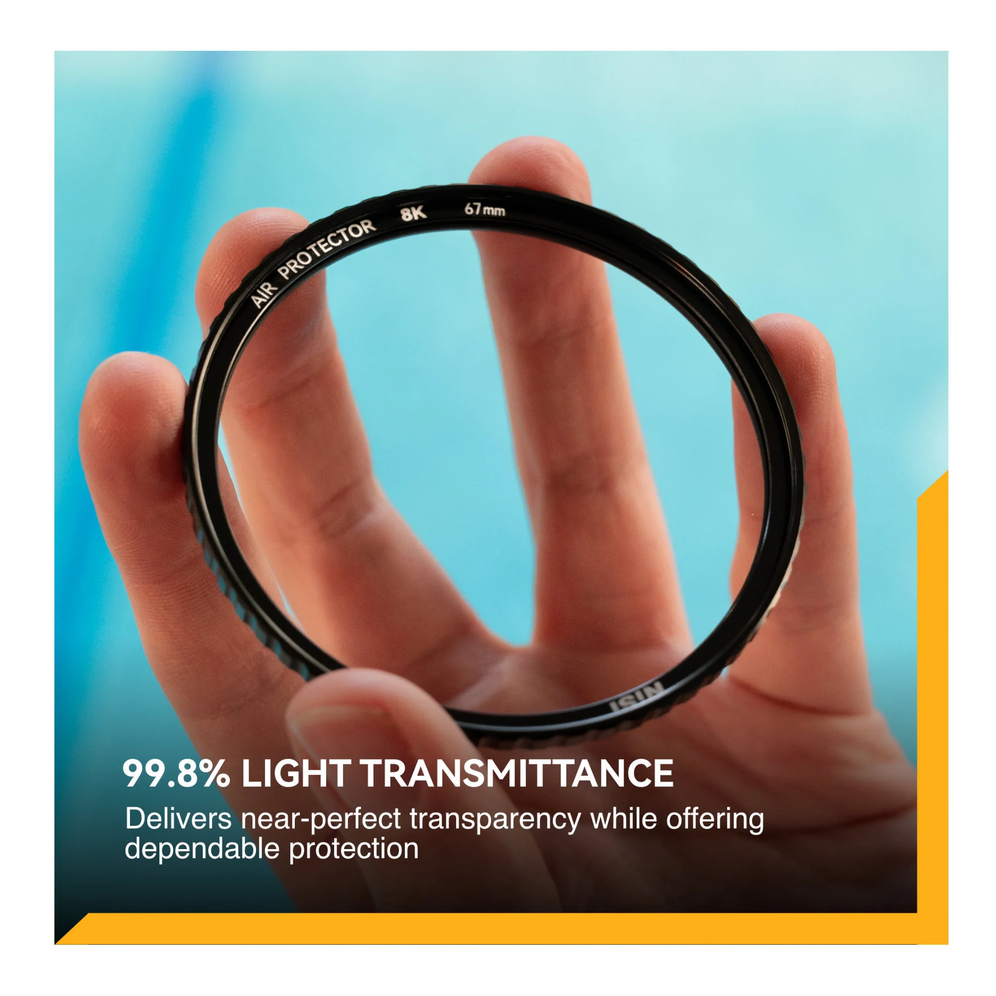 NiSi 105mm Pro Nano Air Protection Filter with 99.8 Peak Transmission & Supports - Image 6