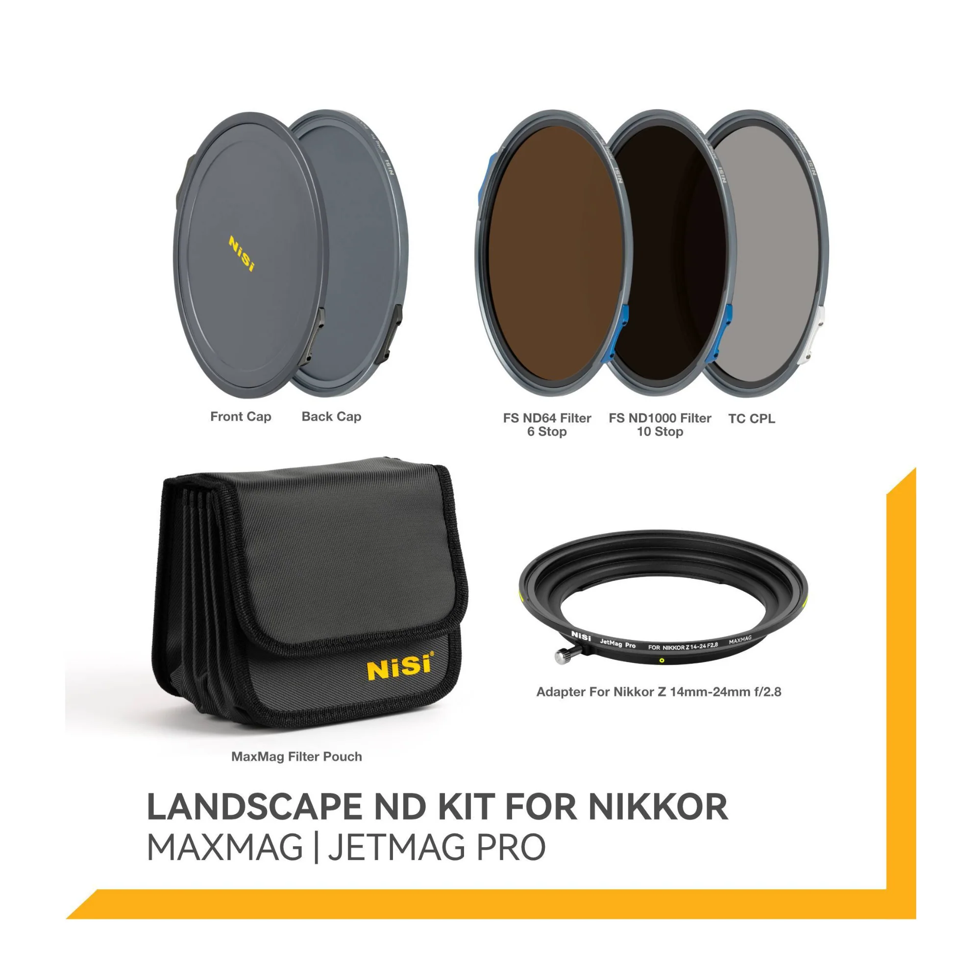 NiSi JetMag Pro Landscape ND MAXMAG Magnetic Filter Kit for Nikon Z 14-24mm f2.8 - Image 8