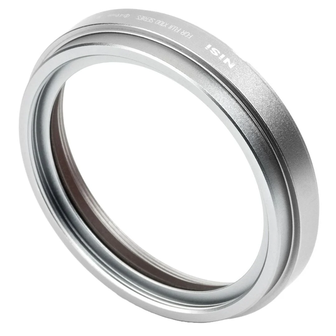 NiSi X100 Series NC UV Filter Kit with 49mm Filter Adapter and Metal Lens Hood (Silver) - Image 3