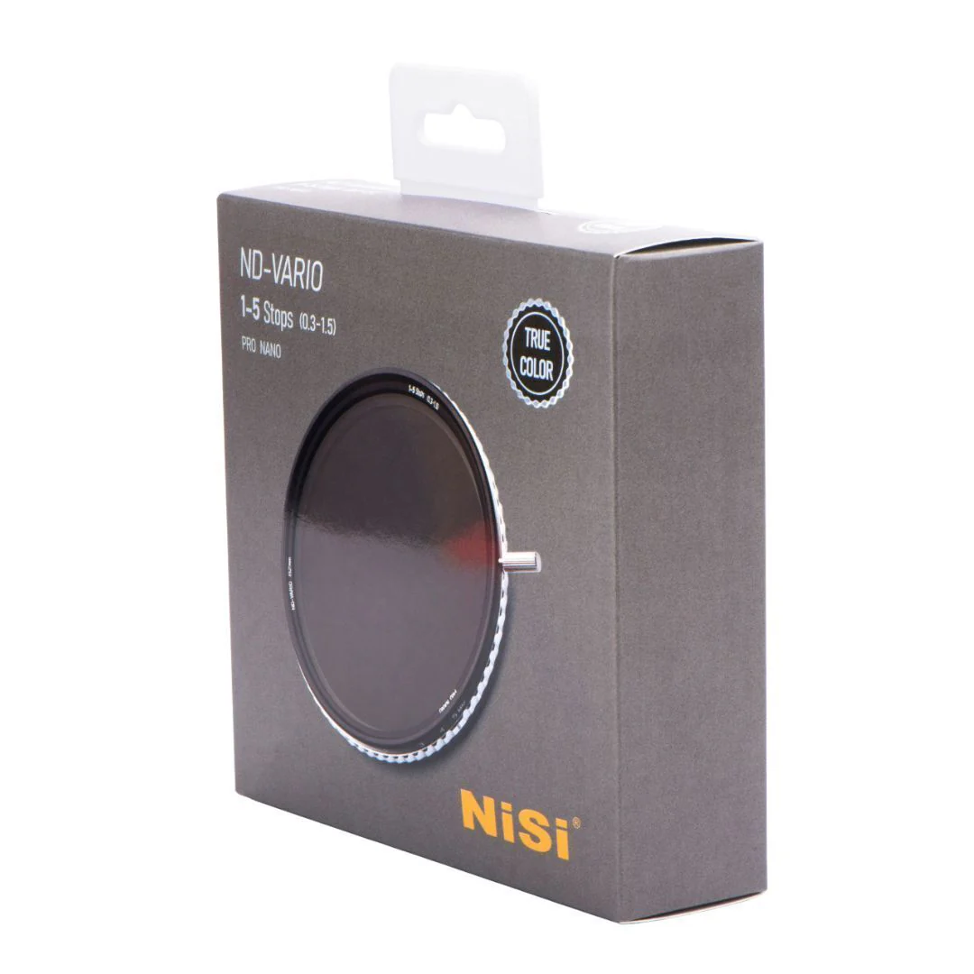 NiSi True Color ND-Vario Pro Nano 1-5 Stops Variable ND Filter with Water-Resistant Body (86mm) - Image 7