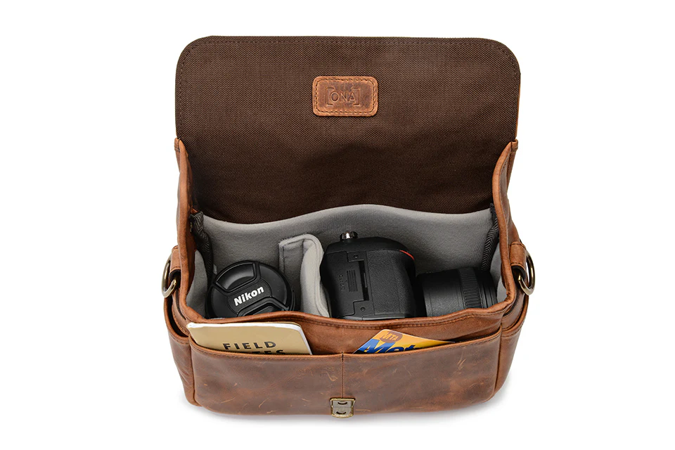 ONA Bowery Leica Camera Bag (Antique Cognac) - Image 4