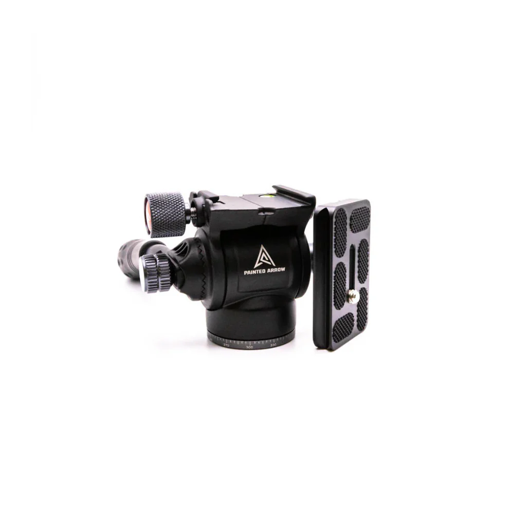 Painted Arrow Ultralight Micro Fluid Head - 6.6 lb (Load Capacity), Black - Image 4