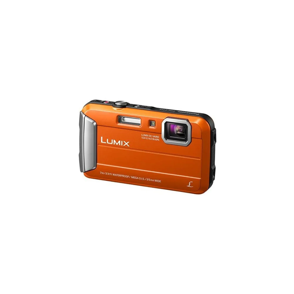 Panasonic LUMIX TS25 Waterproof Digital Camera, 16MP, 4x Optical Zoom (Orange) (Certified Refurbished) - Image 2