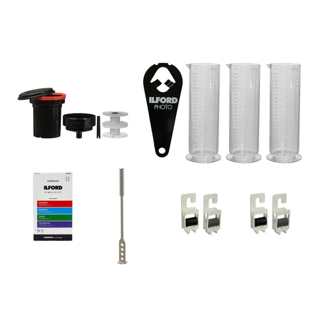 Paterson Photographic Patterson and Ilford Film Processing Kit