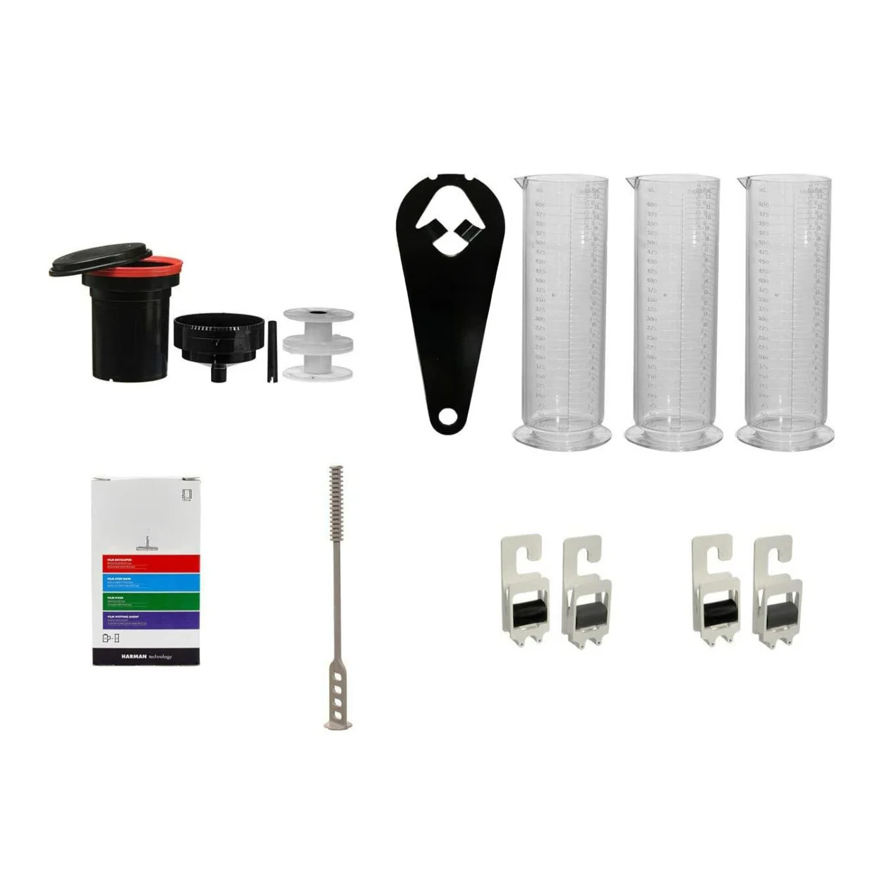 Ilford & Paterson Photographic Film Processing Kit with Changing Bag - Image 2
