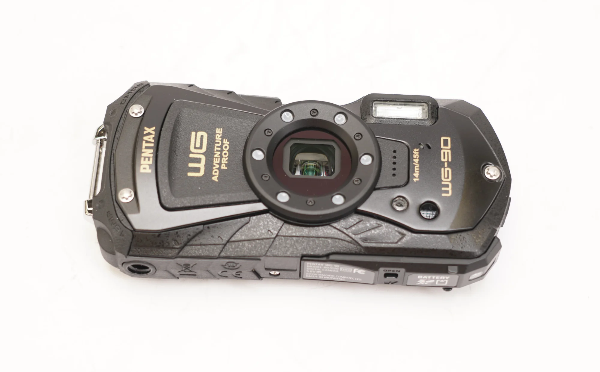 PENTAX WG-90 Compact Camera, Black (Used) - Image 4