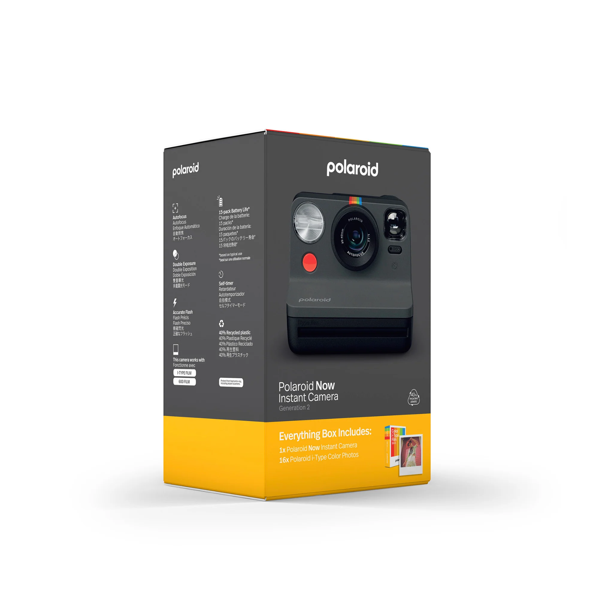 Polaroid NOW Instant Camera Everything Box Generation 2 (Black) - Image 5