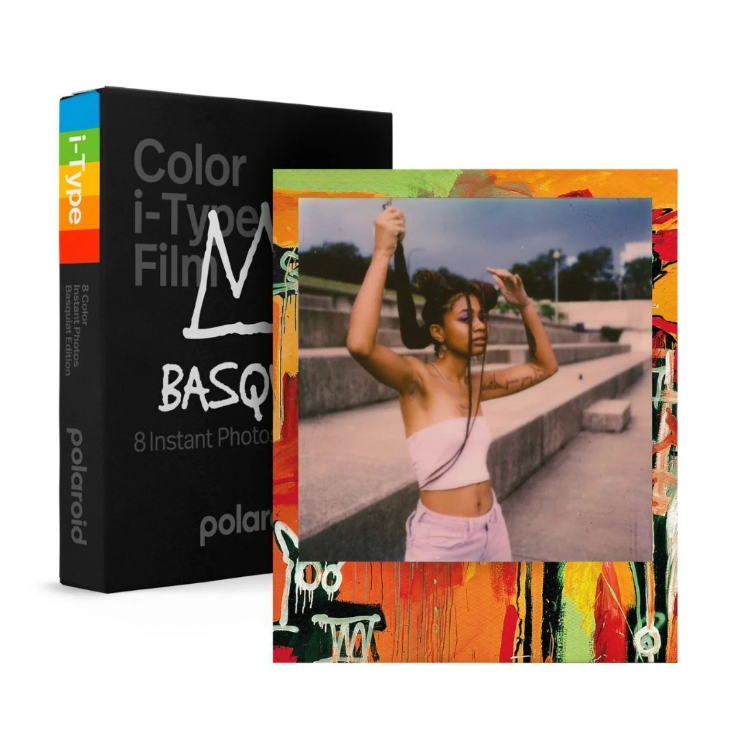Polaroid Color I-Type Film with 8 Photos and 10 to 15 Minute Development Time (Basquiat Edition)
