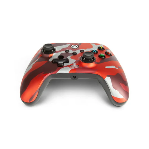 PowerA Enhanced Wired Controller for Xbox (Metallic Red Camo) - Image 5