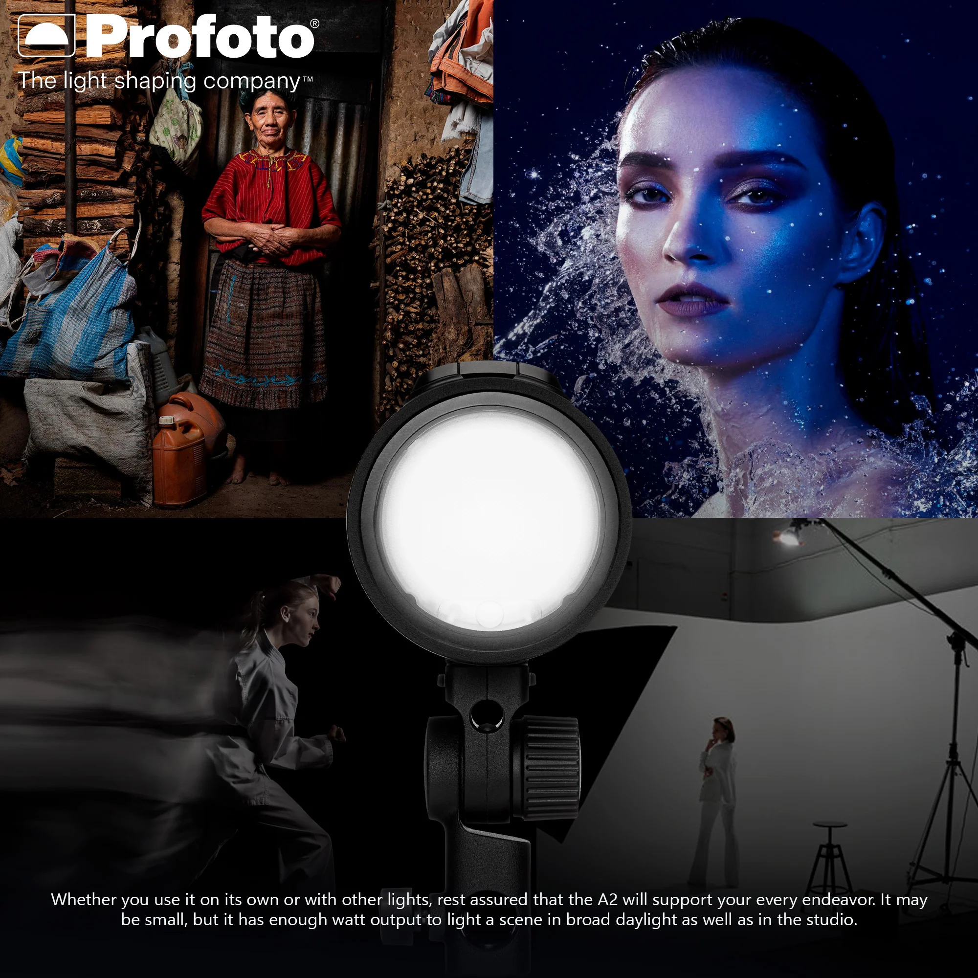 Profoto A2 Monolight and Profoto Connect Pro Remote with Hundred Channels (Non-TTL, Black) Bundle - Image 5
