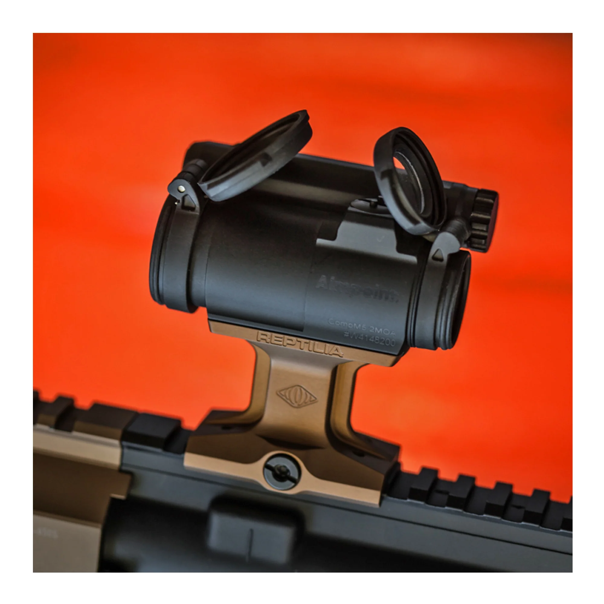 Reptilia DOT Mount for Aimpoint Micro 1.93-inch Height with Precision Fit and Durable Design (FDE)