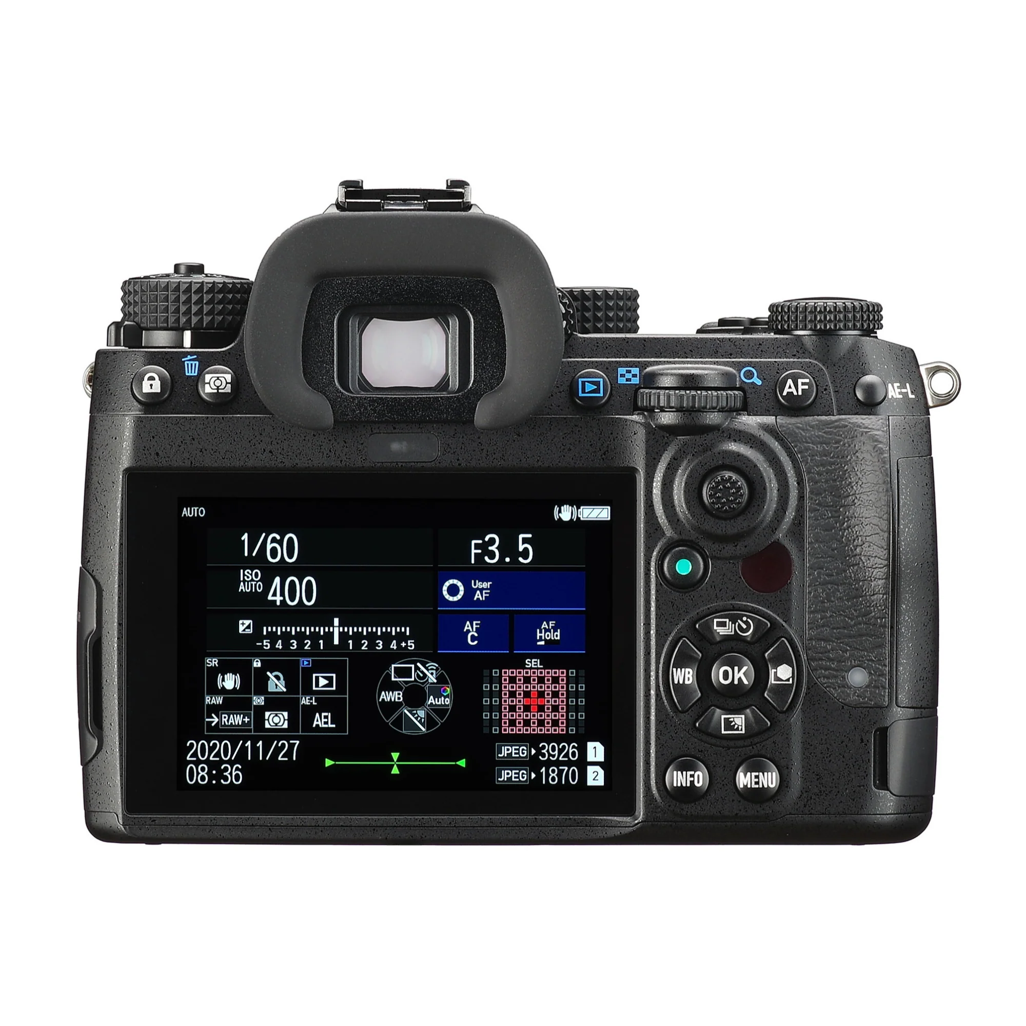 Pentax K-3 Mark III Camera Body (Black) w/Battery Grip and 64GB SD card Bundle - Image 6