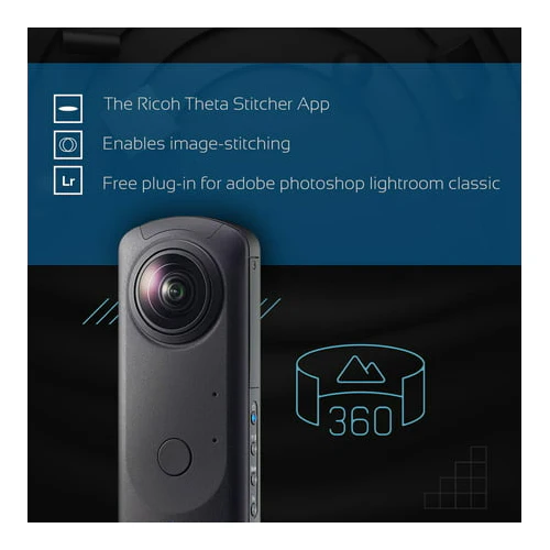 Ricoh Theta Z1 360 Camera with 51GB Internal Storage with Lens Cap and Corel Art Suite - Image 5