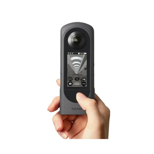 RICOH THETA X 360-Degree Camera with Lens Cap and Lens Cleaning Pen - Image 25