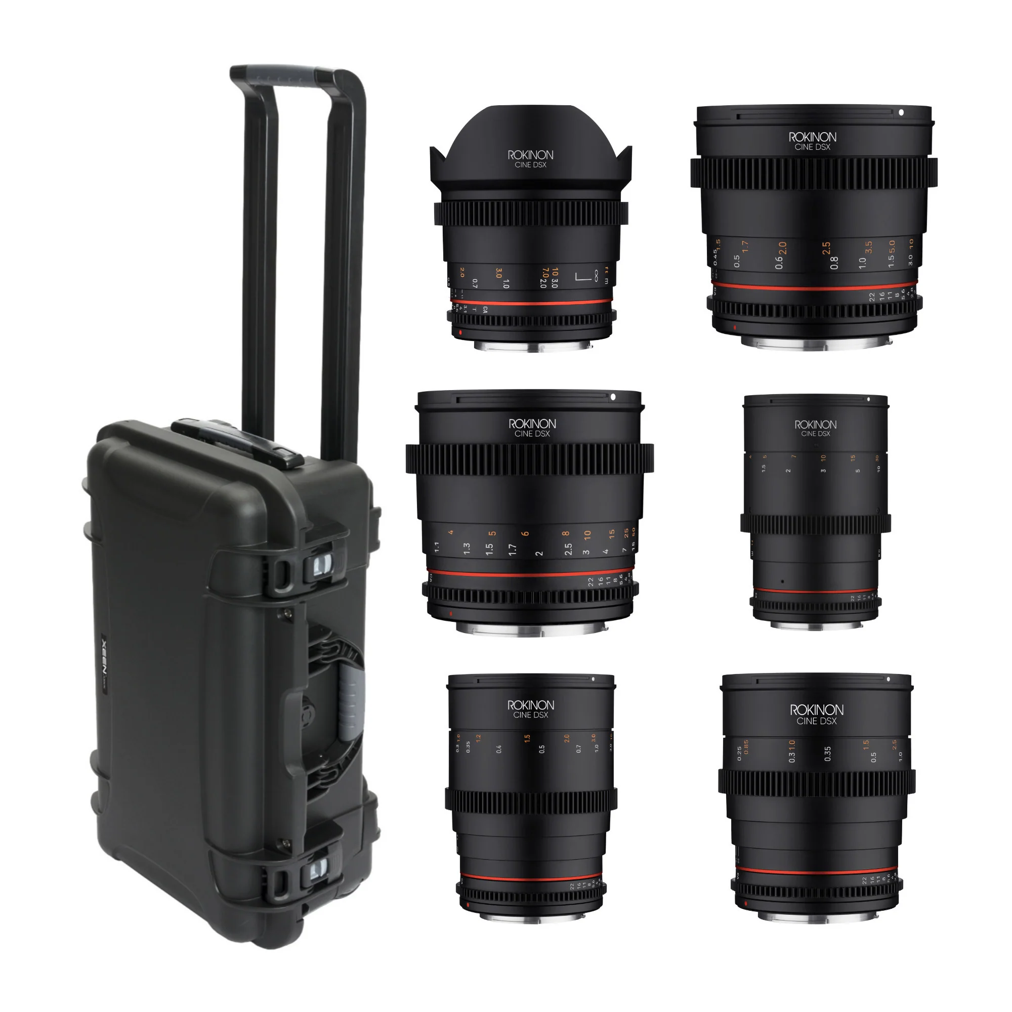 Rokinon 24mm T1.5 Cine DSX High Speed Wide Angle Cine Lens for Sony E with 35mm T1.5 Lens Bundle - Image 2