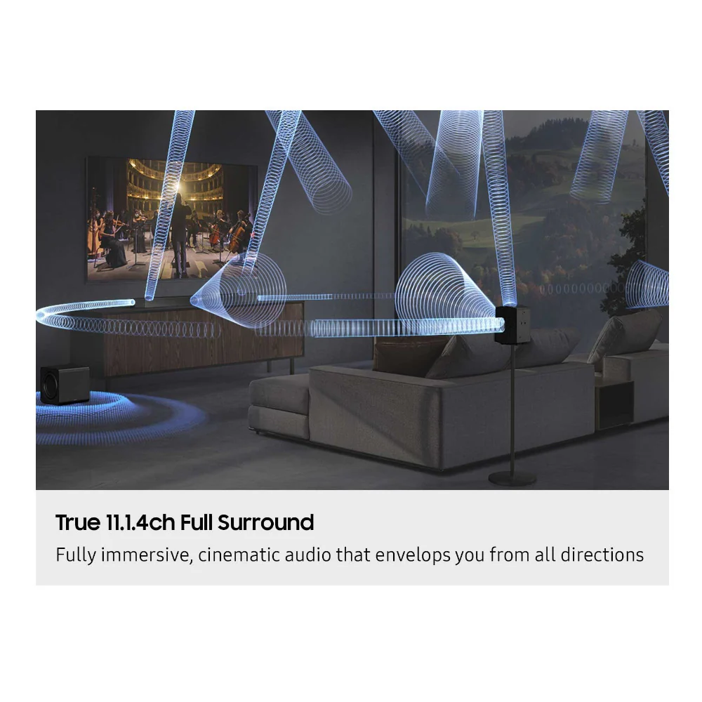 Samsung Q-Series HW-Q990F 11.1.4ch Soundbar with Wireless Dolby Atmos (Used) - Image 5
