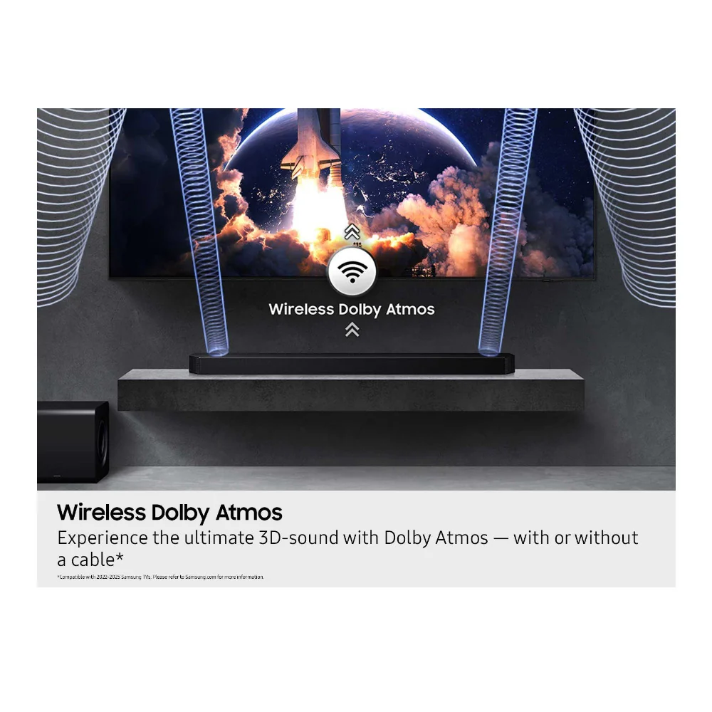 Samsung Q-Series HW-Q990F 11.1.4ch Soundbar with Wireless Dolby Atmos (Used) - Image 6
