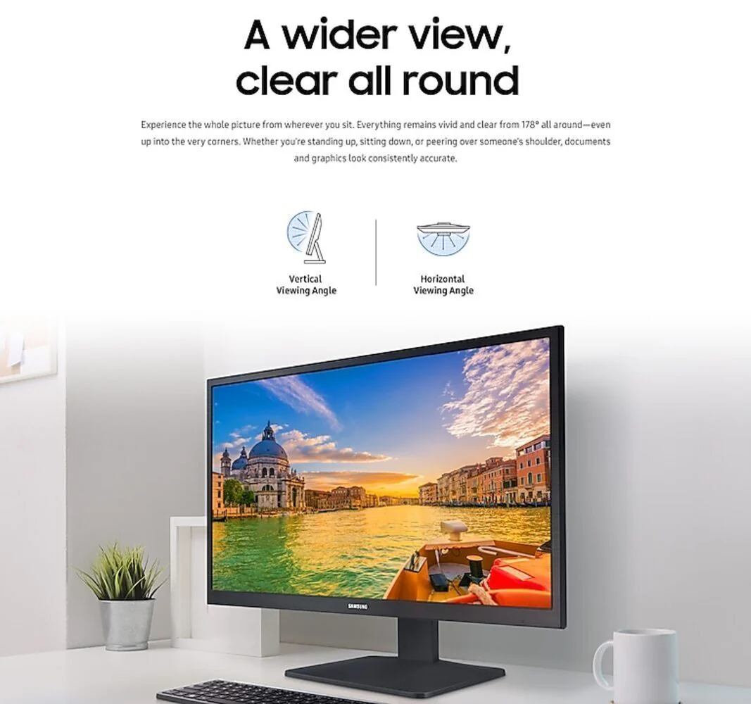 Samsung S33A Series 22″ FHD Monitor (Open Box) - Image 10