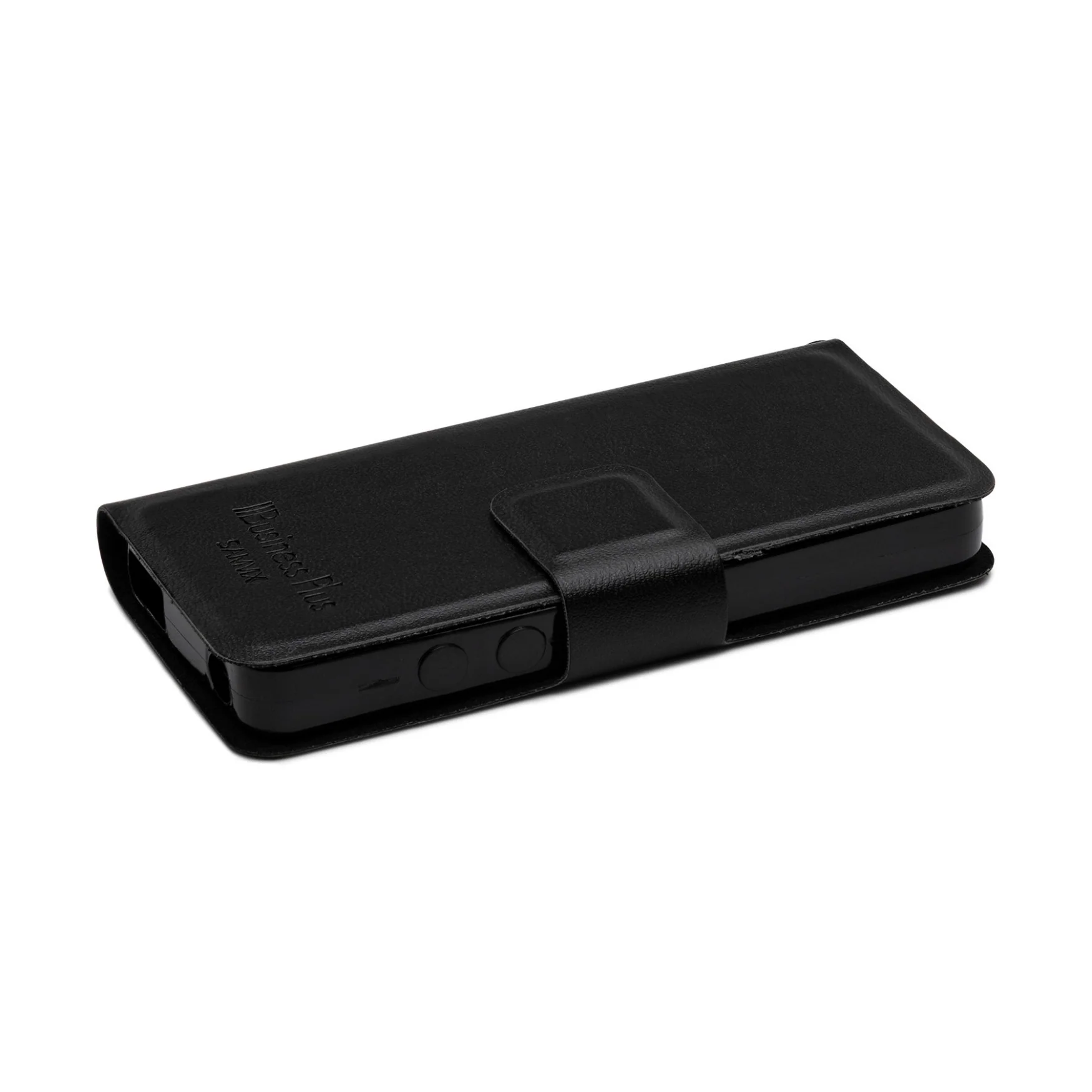 Samvix Leather Book Case for IBusiness MP3 Players (Black) - Image 4