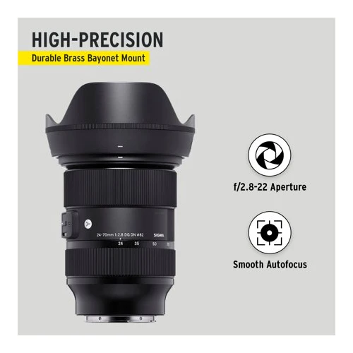 Sigma 24-70mm f/2.8 DG DN Lens for Sony E-Mount with Memory Bundle - Image 14