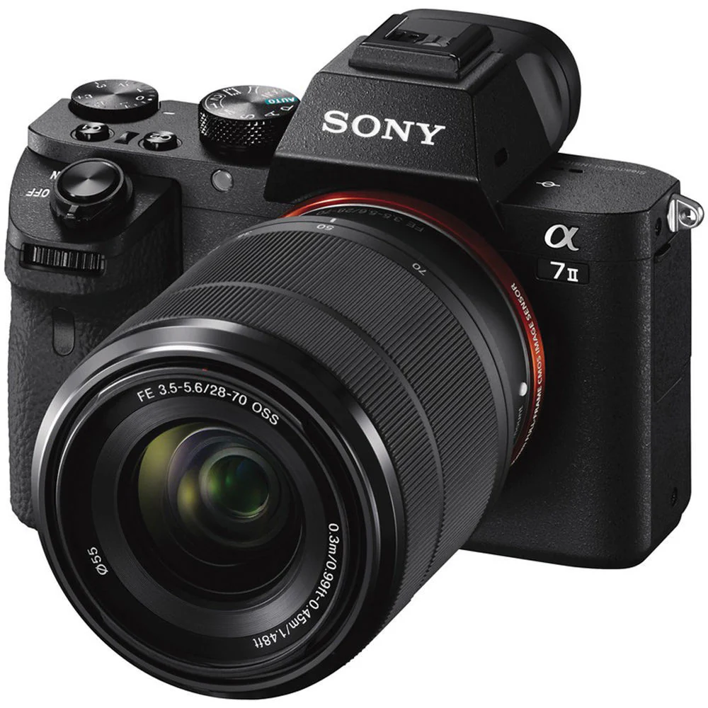 Sony Alpha a7II Mirrorless Digital Camera with 28-70mm Lens and Tripod Bundle - Image 8