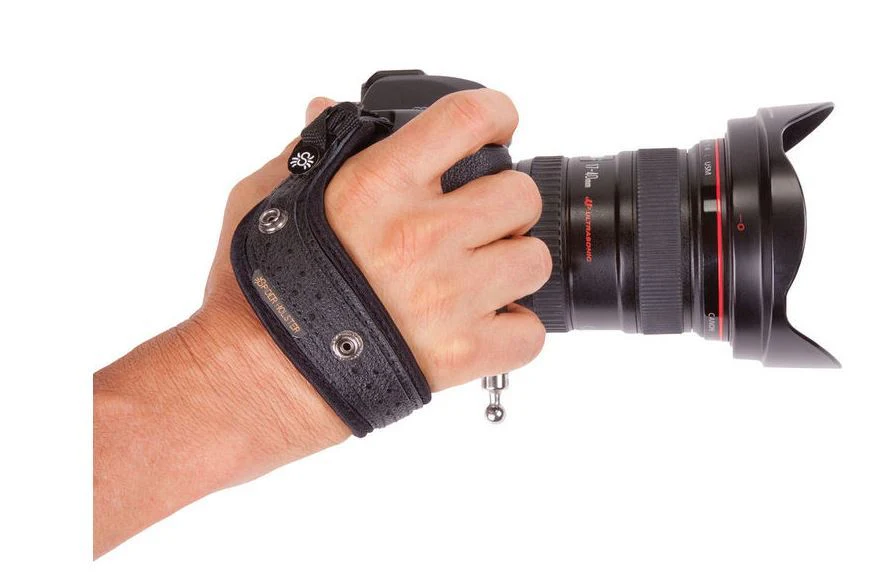 Spider Camera Holster SpiderPro Hand Strap (Black) with Camera Cleaning Kit - Image 3