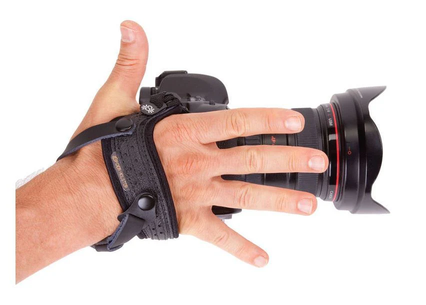 Spider Camera Holster SpiderPro Hand Strap (Black) with Camera Cleaning Kit - Image 4
