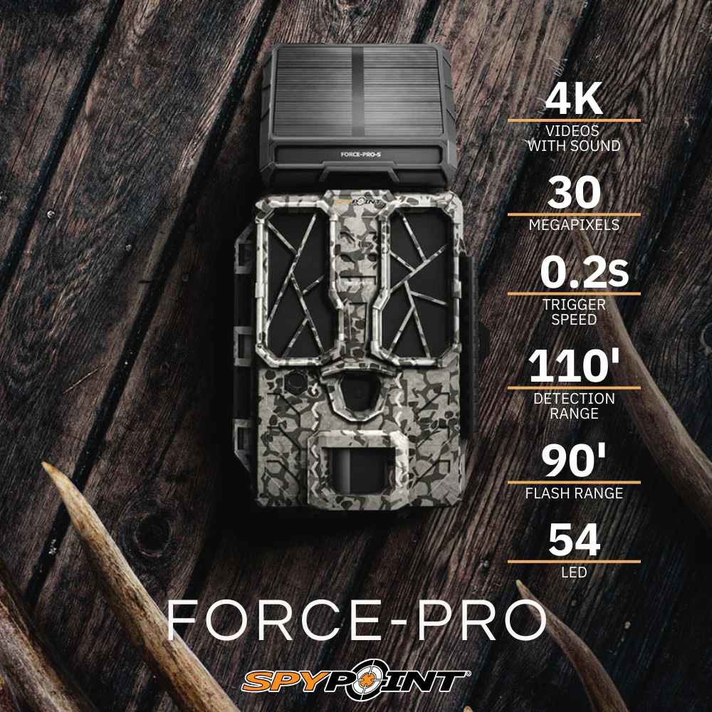 Spypoint FORCE-PRO 30 Megapixel Trail Camera with MicroSD 32GB Memory Card Bundle - Image 2