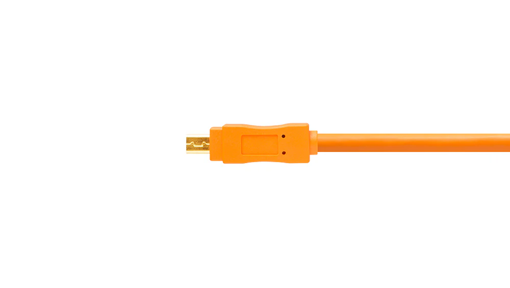 Tether Tools TetherPro USB 2.0 to Mini-B 5-Pin (15-Feet/Orange) - Image 3